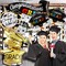 6Pcs Graduation Foil Balloons Set - Large "CONGRATS GRAD" Banner, Graduation Cap, Diploma & Globe Mylar Balloons - Class of 2026 Party Decorations for College, High School & Nursing School